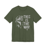 T-Shirt — "This Is The Way" Mandalorian Helmet Graphic Tee
