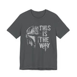 T-Shirt — "This Is The Way" Mandalorian Helmet Graphic Tee