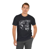 T-Shirt — "This Is The Way" Mandalorian Helmet Graphic Tee