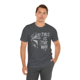 T-Shirt — "This Is The Way" Mandalorian Helmet Graphic Tee