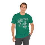 T-Shirt — "This Is The Way" Mandalorian Helmet Graphic Tee