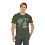 T-Shirt — "This Is The Way" Mandalorian Helmet Graphic Tee