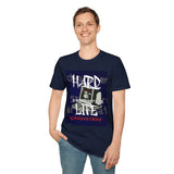 Crashstrike Hard Life Hacker T-Shirt – Tech Humor, BSOD Parody