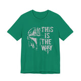 T-Shirt — "This Is The Way" Mandalorian Helmet Graphic Tee