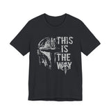 T-Shirt — "This Is The Way" Mandalorian Helmet Graphic Tee