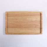 Burger serving board with drip tray