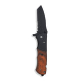 Rosewood handle pocket knife