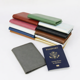 Leatherette passport cover wallet