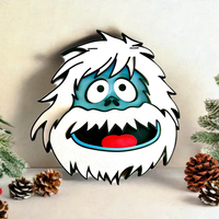Bumble Abominable Snowman Rudolph Door Hanger