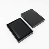 Personalized leatherette passport cover in gift box