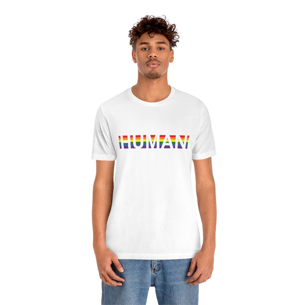 Gay pride rainbow flag' Unisex Jersey T-Shirt